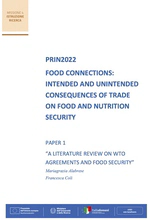 A LITERATURE REVIEW ON WTO AGREEMENTS AND FOOD SECURITY