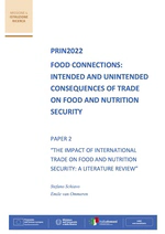 THE IMPACT OF INTERNATIONAL TRADE ON FOOD AND NUTRITION SECURITY: A LITERATURE REVIEW